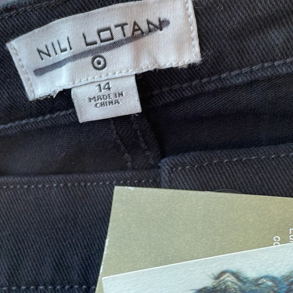 High-Rise Ankle Length Skinny Jeans - Nili Lotan x Target Black size  0 4 6 14 - Picture 15 of 15